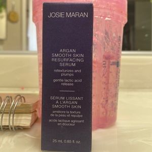 Josie Maran Argan Smooth Skin Resurfacing Serum, retexturizes and plumps